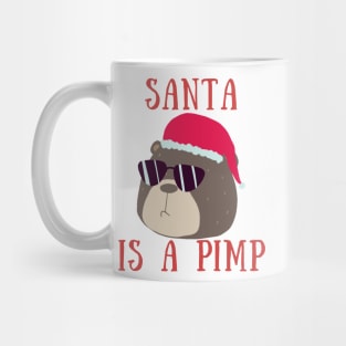 Santa is a pimp Mug